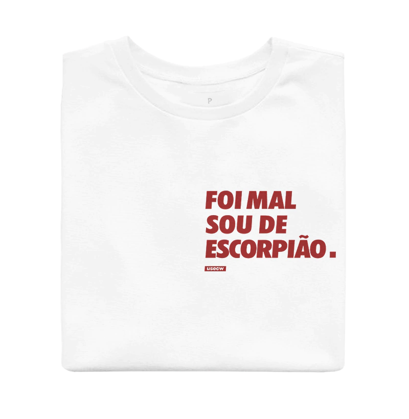 Camiseta De Escorpião
