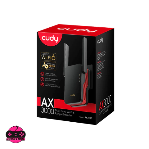 Extensor De Rango WIFI 6 - AX3000 Doble Banda - CUDY