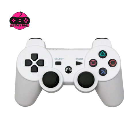 JOYSTICK PS3 ALTERNATIVO BLANCO - INALAMBRICO - BATERIA RECARGABLE