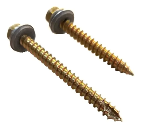 TORNILLO HEXAGONAL AUTOPERFORANTE MADERA AGUJA C/ARANDELA 14X2, 300U