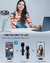 MICROFONO CORBATERO INALAMBRICO K9 IPHONE DOBLE en internet