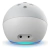 PARLANTE AMAZON ECHO DOT 4TH GEN SMART SPEAKER WITH ALEXA - GLACIER WHITE - Marstech Computación 