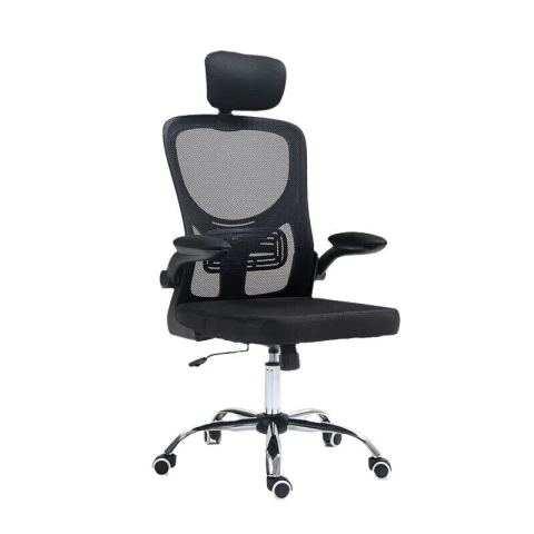 SILLA DE OFICINA EJECUTIVA ERGONOMICA COLOR NEGRO ZENEI DW312 - comprar online