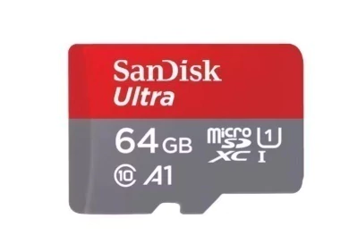 MEMORIA MICRO SD 64GB ULTRA SDXC UHS-I (A1) SDSQUAB-064G-GN6MN SIN ADAPTADOR 140MBPS