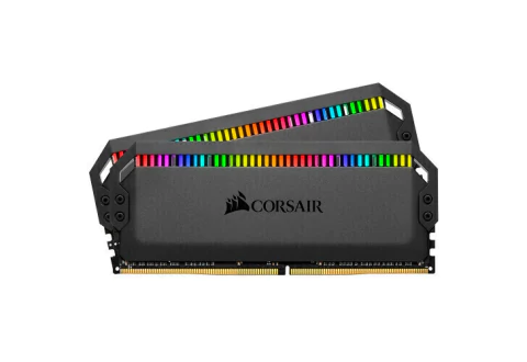 Memoria Ram Ddr4 16gb 3200mhz 2x8gb Corsair Dominator Platinum Rgb, Cmt16gx4m2e3200c16 Unbuffered 16