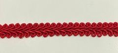 PASSAMANARIA REF. 95 VERMELHO - LARG. 9 MM - 1 METRO