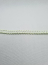 Passamanaria Ref. 64 Branco/Verde Água - Larg. 8 mm - 1 metro