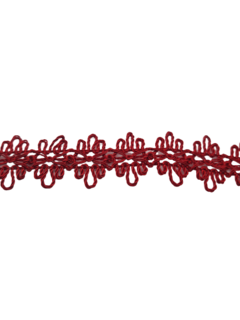 Passamanaria Ref. 70 Flor Vermelho - Larg. 22 mm - 1 metro - comprar online
