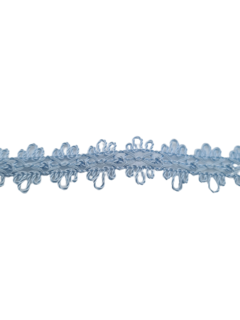 Passamanaria Ref. 70 FLOR AZUL CELESTE - LARG. 22 MM - 1 METRO - comprar online