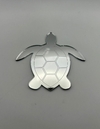 ACRÍLICO TARTARUGA MARINHA - PRATA - 8CM - UNIDADE