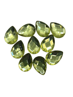 CHATON GOTA AMARELO 18X25 - 10 UNIDADES