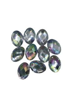 CHATON OVAL FURTACOR 13X18 - 10 UNIDADES