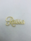 NOME EM ACRÍLICO RAISSA 5 CM - UNIDADE