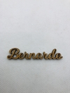 NOME EM MDF BERNARDO 7 CM - UNIDADES
