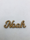 NOME EM MDF NOAH 7 CM - UNIDADES