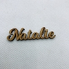 NOME EM MDF NATALIE 6 CM - UNIDADES