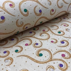 Papel Artesanal Indiano bege - Ref. 06 - comprar online