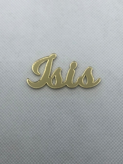NOME EM ACRÍLICO ISIS 5 CM - UNIDADES