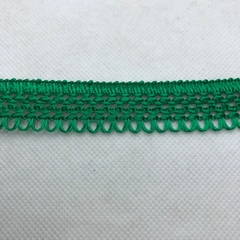 PASSAMANARIA REF. 80 VERDE ESMERALDA - LARG. 20 MM - 1 METRO
