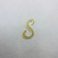 Acrilico letra S - 4 cm