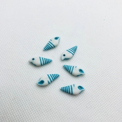 MINI CONCHA CONE AZUL - UNIDADE