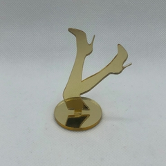 APLIQUE PERNAS PRO AR COM BASE 6 CM - UNIDADE