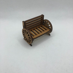 BANQUINHO EM MDF FAZENDINHA 6 CM - UNIDADE