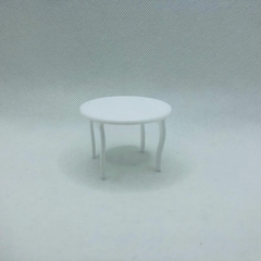MESINHA EM ACRÍLICO BRANCO 4 CM - UNIDADE