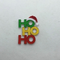 ACRÍLICO HOHOHO COLORIDO 6 CM - UNIDADE
