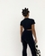 Cropped Baby Tee Preto - Basis