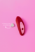 Vibrador Cherry Calcinha com controle remoto em fundo rosa