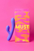 Vibrador Rabbit Must com embalagem da Good Vibres em fundo rosa