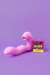 Kit Kiss Sugador e Vibrador 3 em 1 com Power Touch + Vela de Massagem