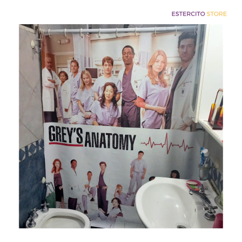 CORTINA DE BAÑO PERSONALIZADA 140X180