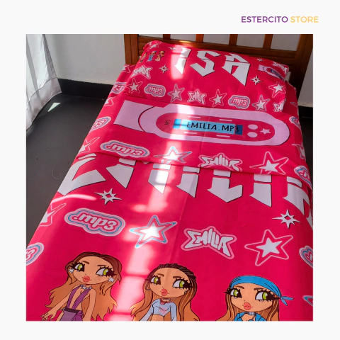 SÁBANA p/ 1 y 1/2 PLAZAS PERSONALIZADA - comprar online