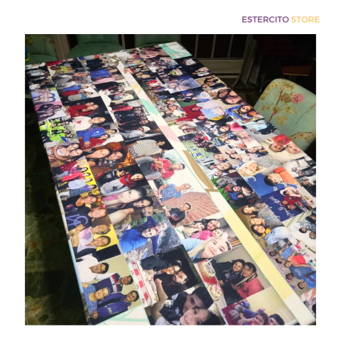 MANTEL PERSONALIZADO RECTANGULAR