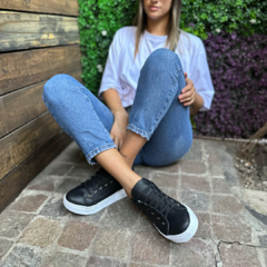 Zapatillas Bone Negras - tienda online