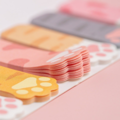 Set de 6 notas adhesivas Cat Paw Twingo en internet