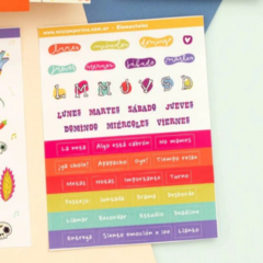 Stickers: Typo Noviembre 2021 de Miss Peperina