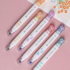 Set de 6 Resaltadores Doble punta Twingo (12 colores)