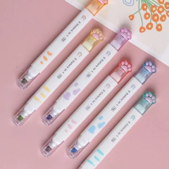 Set de 6 Resaltadores Doble punta Twingo (12 colores)
