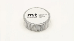 MT: Cinta Washi Grid: Hougan Black - comprar online