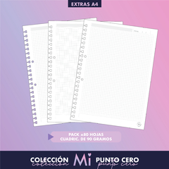 Mi Punto Cero: Repuesto Cuadriculado (A4)