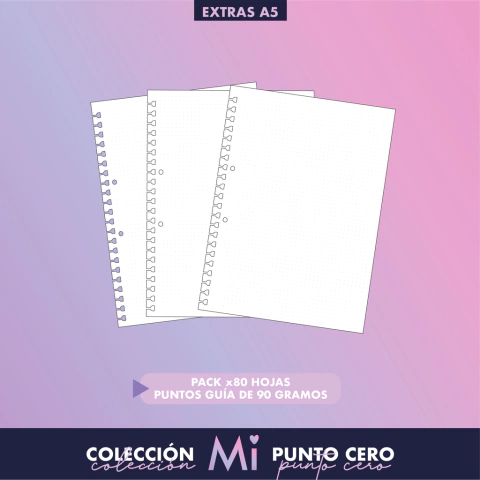 Mi Punto Cero: Repuesto Puntos Guía (A5)