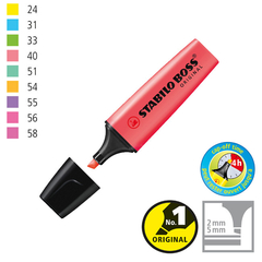 Resaltador Boss Stabilo - CORAZON DE TINTA