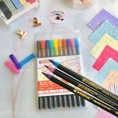 EDDING 1340 - BRUSH LETTERING POR 10 COLORES