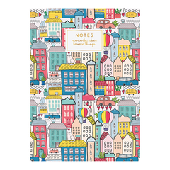 CUADERNOS NOTES CON DISEÑO TALBOT - 40 HOJAS RAYADO