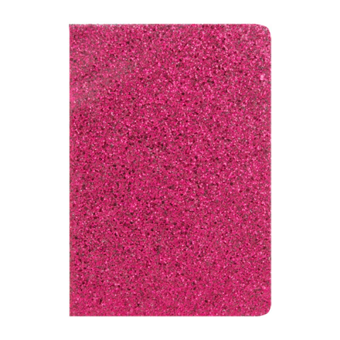 CUADERNO GLITTER TALBOT A5 - 96 HOJAS RAYADO