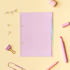 Mi Punto Cero: Pack de Separadores A5 con solapa Pasteles - comprar online