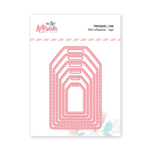 Artesana Taller: Troquel Mini Etiquetas Tags
